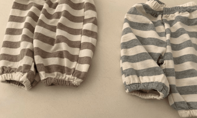 striped sweatpants - denkang joggers - Valu Bebe - 