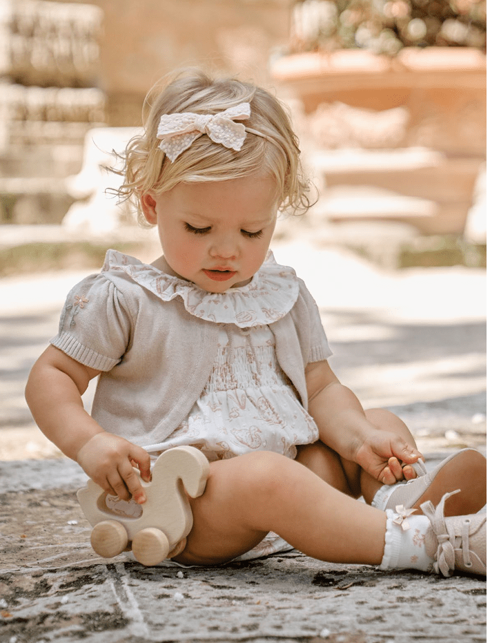 wooden push toy - swan - Elegant Baby - Toy